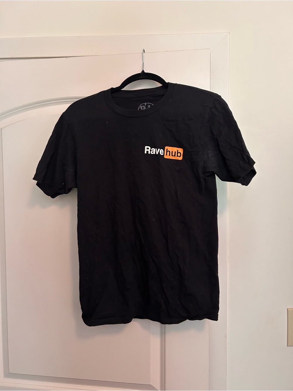 Rave Wonderland Unisex Black Logo Tee